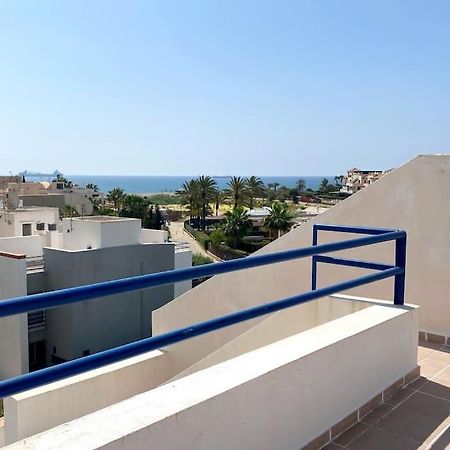 Atico Con Vistas Al Mar En Primera Linea De Playa Vera Kültér fotó