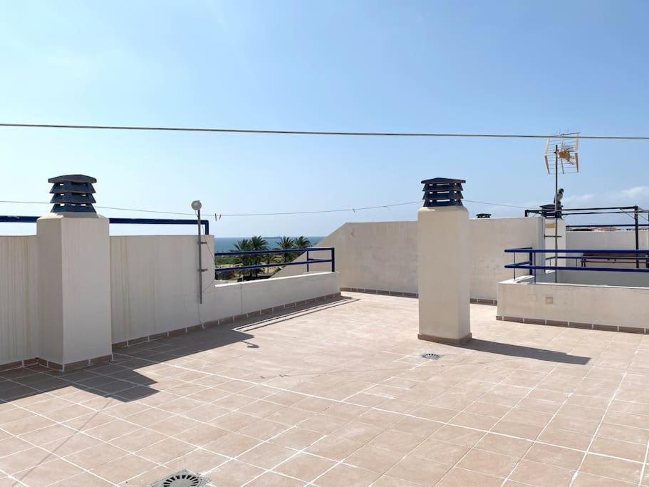 Atico Con Vistas Al Mar En Primera Linea De Playa Vera Kültér fotó