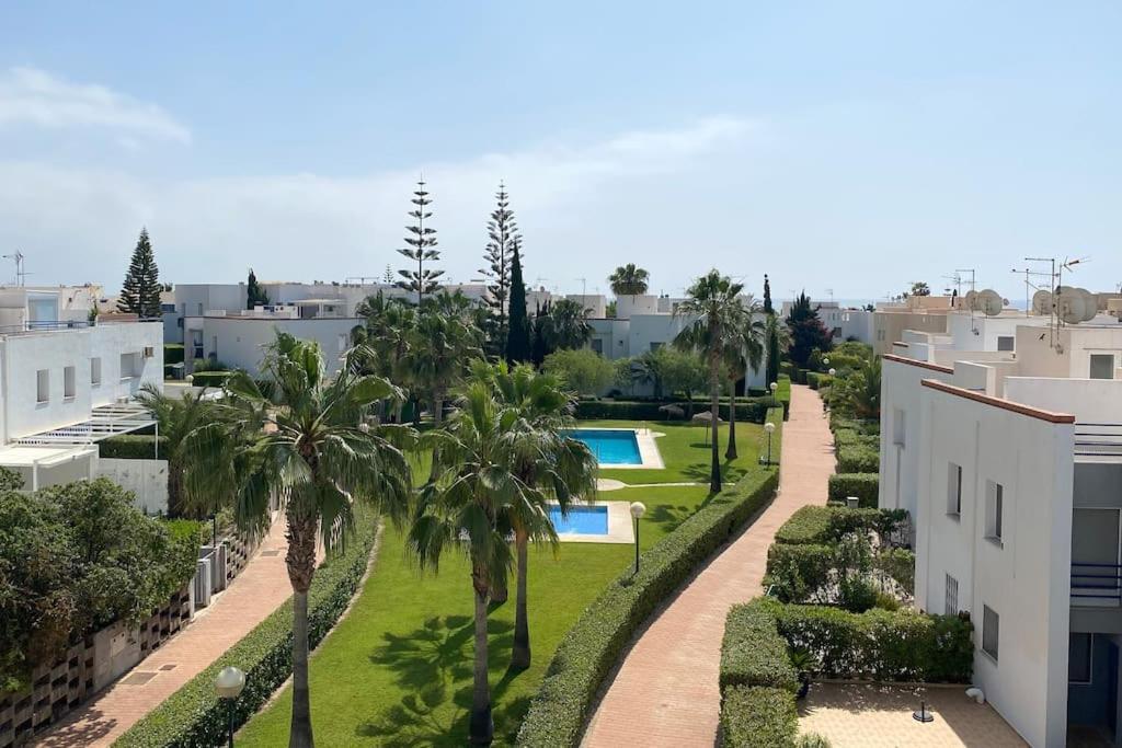Atico Con Vistas Al Mar En Primera Linea De Playa Vera Kültér fotó